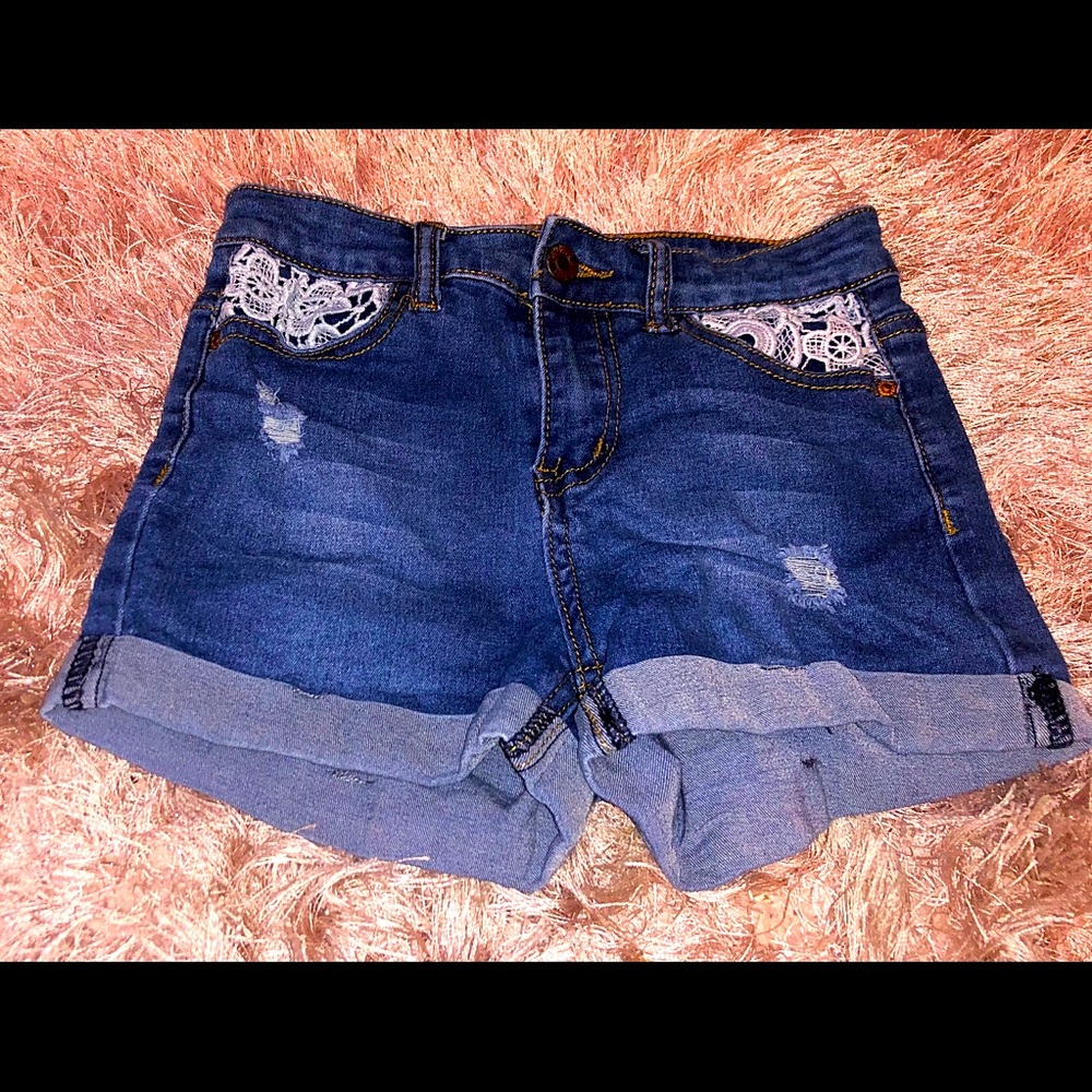 Gently Used Girls Short W/ Crotchet- Size 10